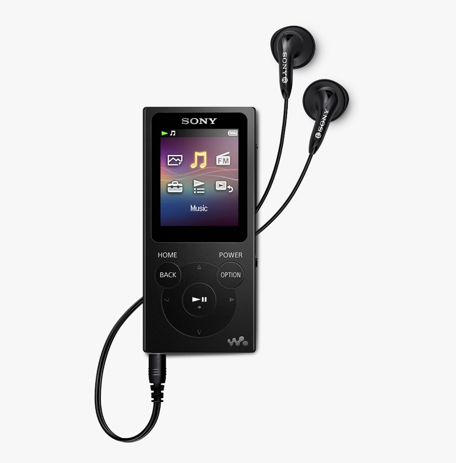 Sony Walkman Nw E393 - Best Sony Mp3 Players, Transparent Clipart