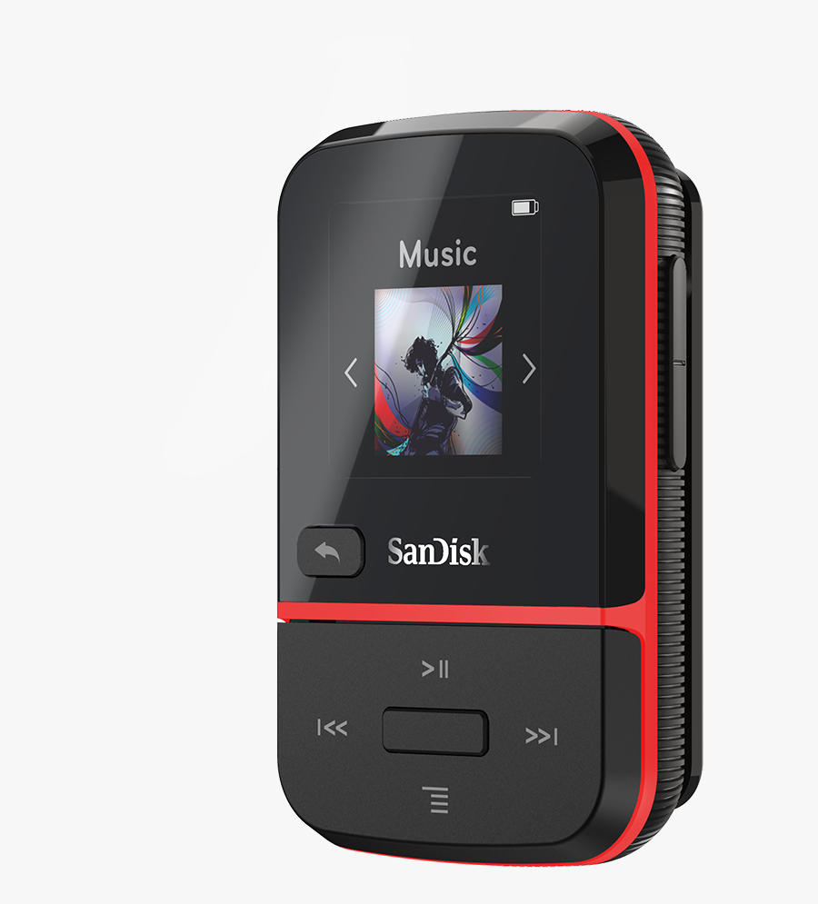 Sandisk Clip Sport Go 32gb Blue, Transparent Clipart