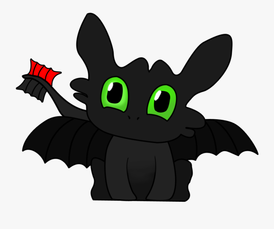 Toothless Clipart - Night Fury Clip Art Dragon, Transparent Clipart