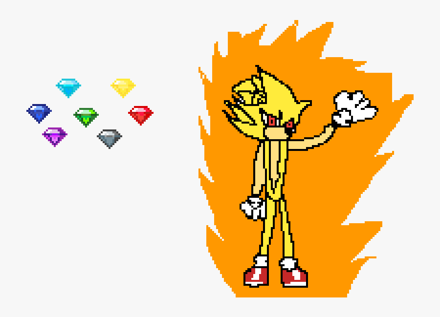 When You See Super Sonic - Cartoon, Transparent Clipart