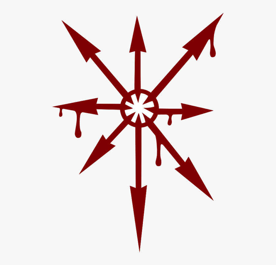 Warhammer 40k Chaos Symbols, Transparent Clipart