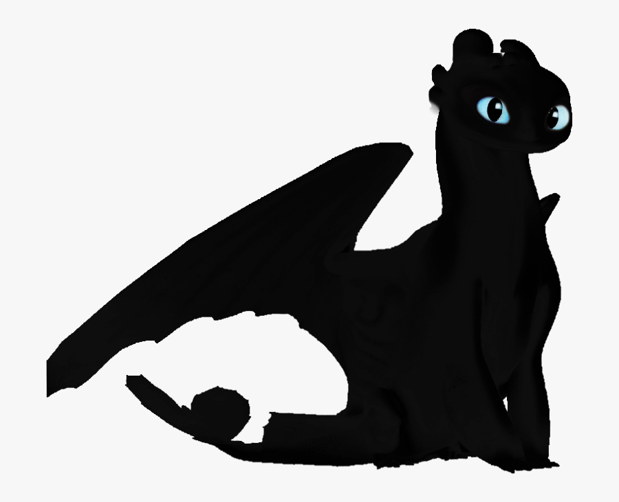 Another Female Night Fury Ash, My Oc - Black Female Night Fury, Transparent Clipart