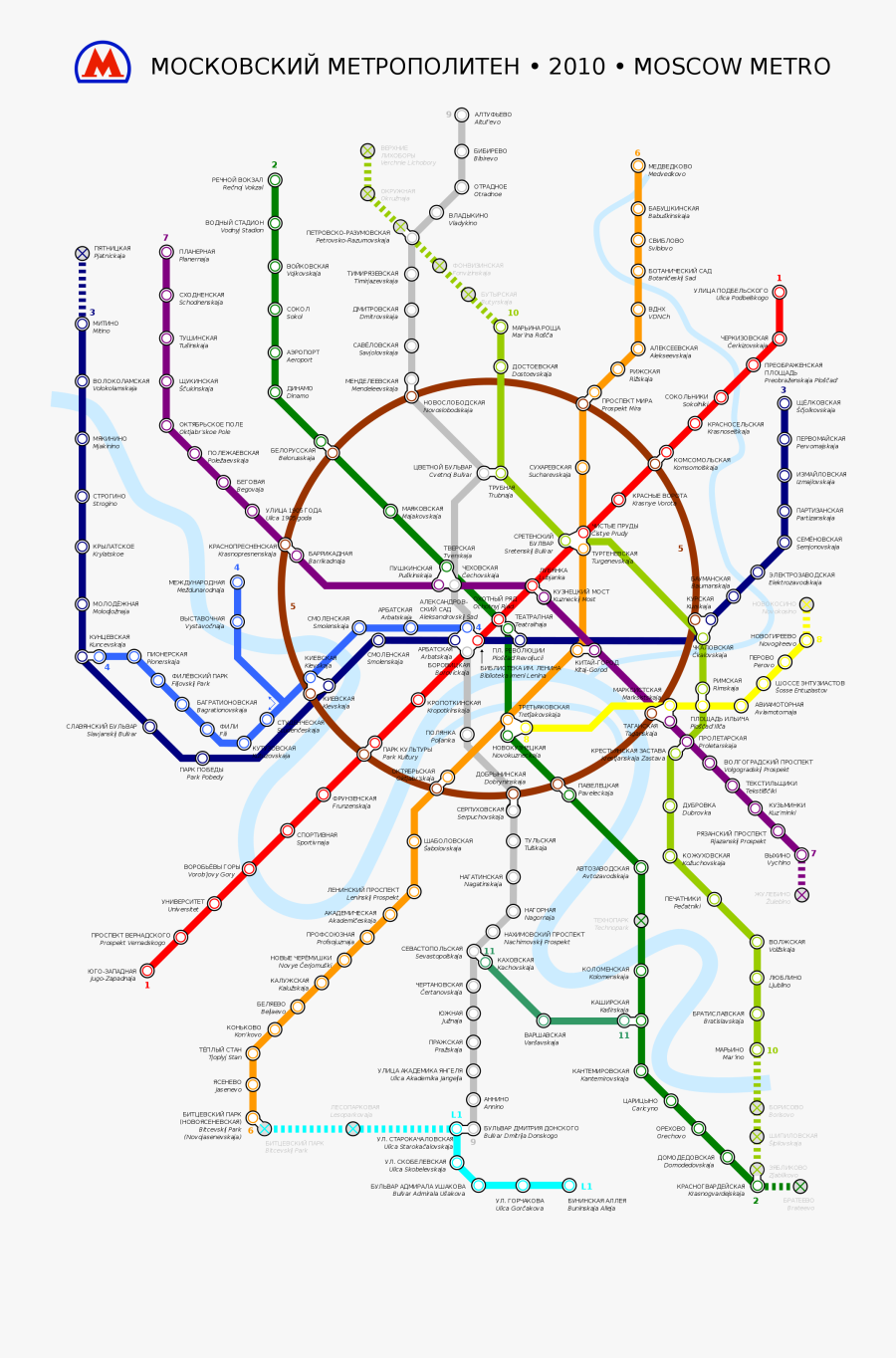 Clip Art Metro 2033 Map - Tokyo Metro Circle Line, Transparent Clipart