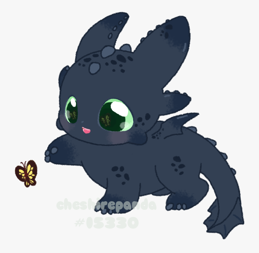 Toothless Png Download Image - Cute Baby Toothless Dragon, Transparent Clipart
