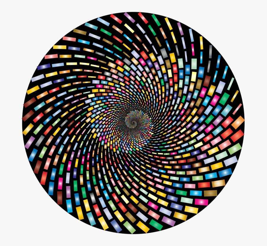 Circle,spiral,symmetry - Make Yourself Hallucinate, Transparent Clipart