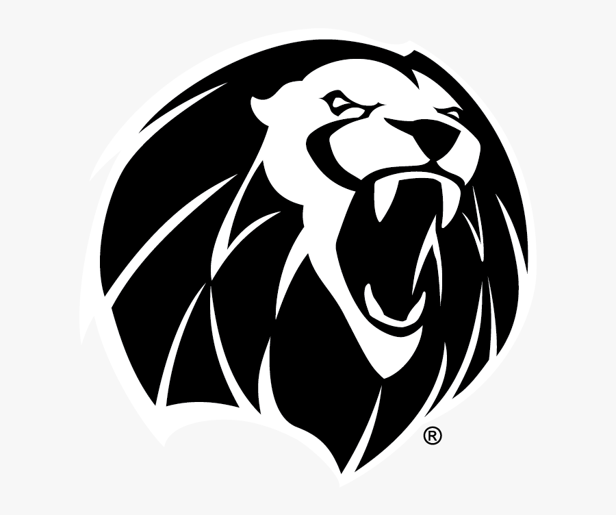 Clip Art Black Lion Logo - Arkansas Fort Smith Logo, Transparent Clipart
