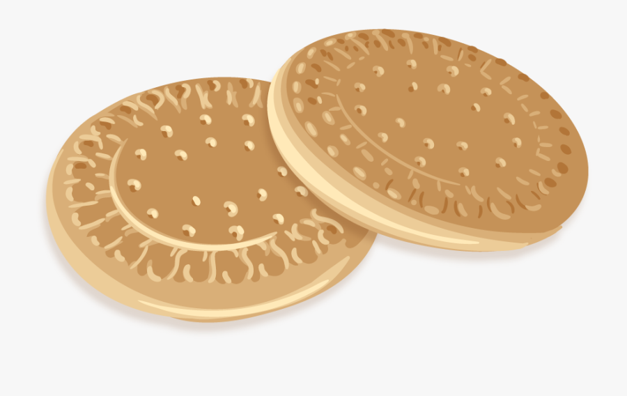 Biscuit Cliparts - Circle, Transparent Clipart