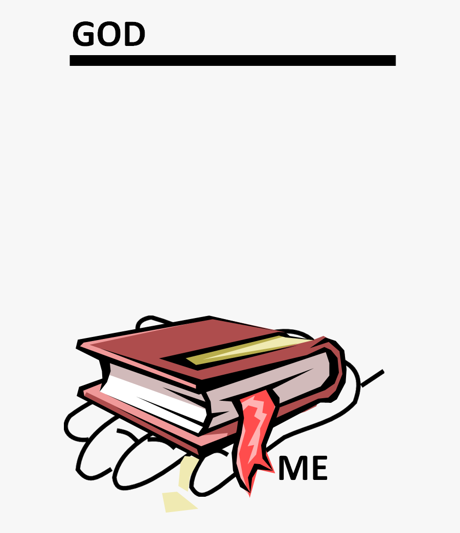 Book Illustration - Stacks Of Books, Transparent Clipart