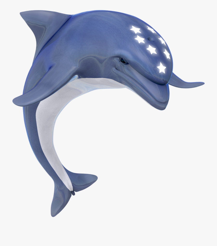 Ecco The Dolphin Character, Transparent Clipart
