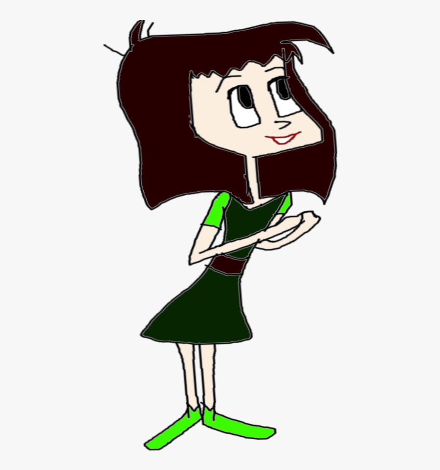 Green Drawing Hood Jpg Black And White Library - Cartoon, Transparent Clipart