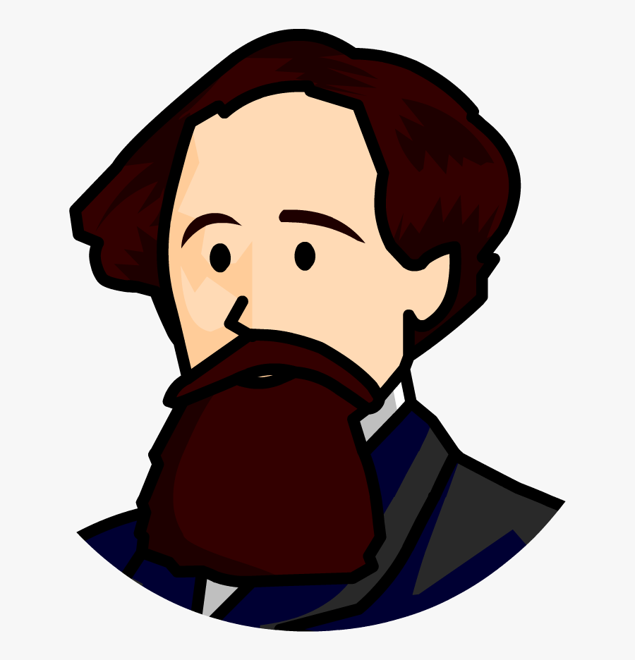 Charles Dickens Clipart, Transparent Clipart