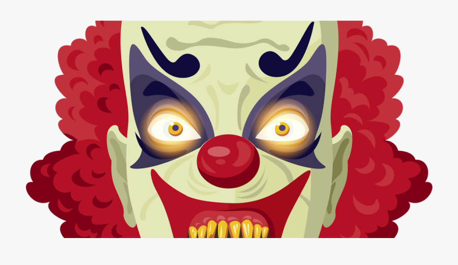 Transparent Balık Clipart - Clown Haunted House Poster, Transparent Clipart