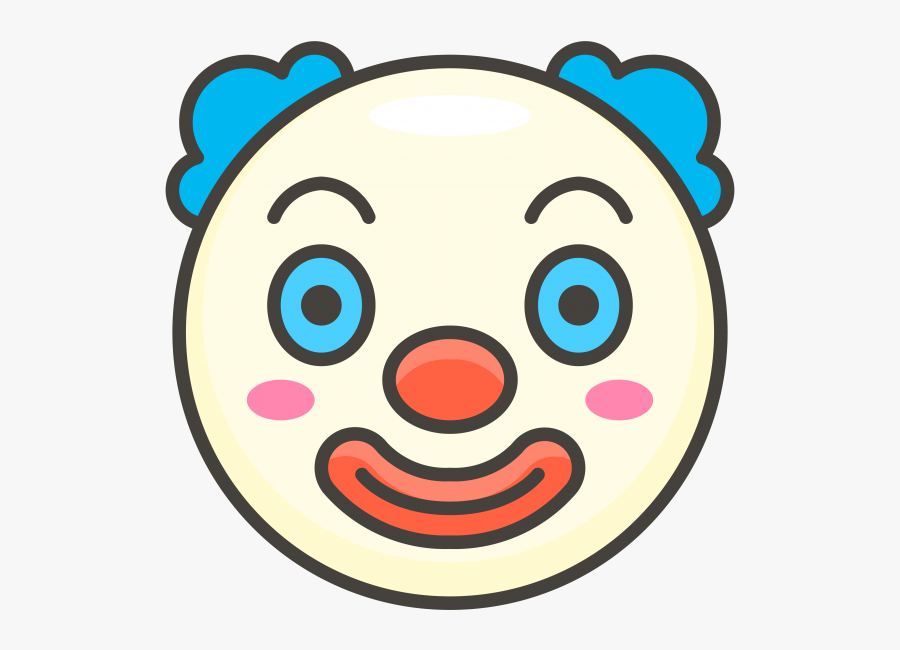 Clown Face Png, Transparent Clipart