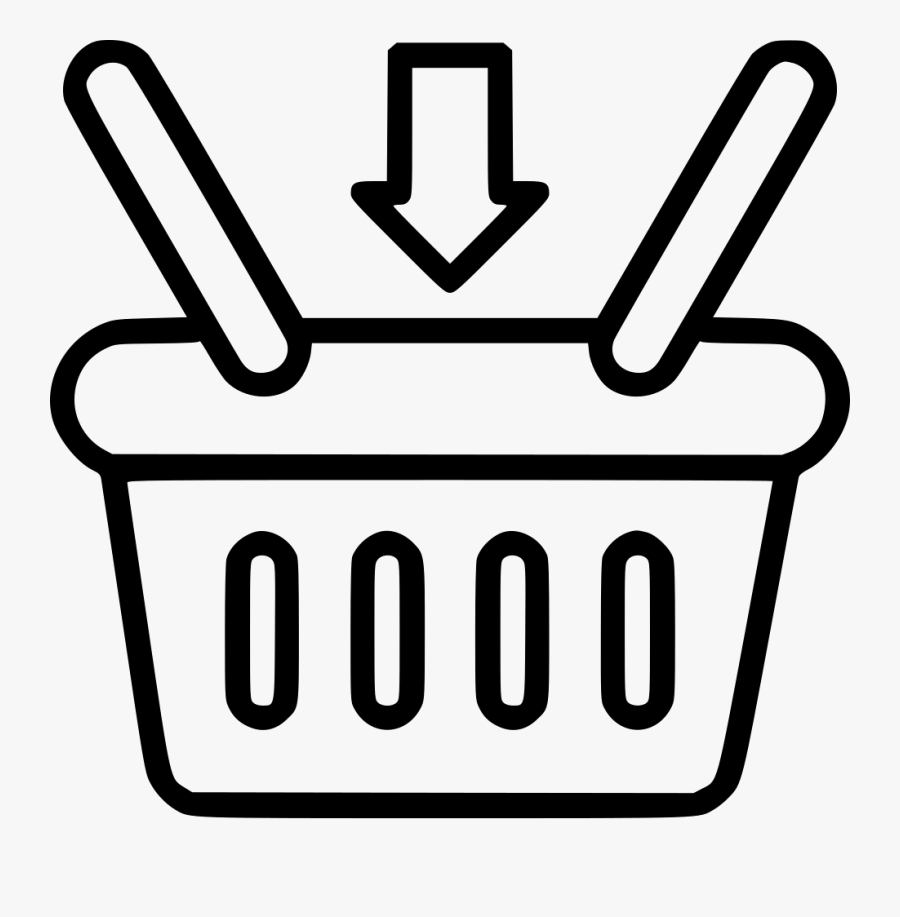 Retail Clipart Shopping Item - Retail Basket Png, Transparent Clipart