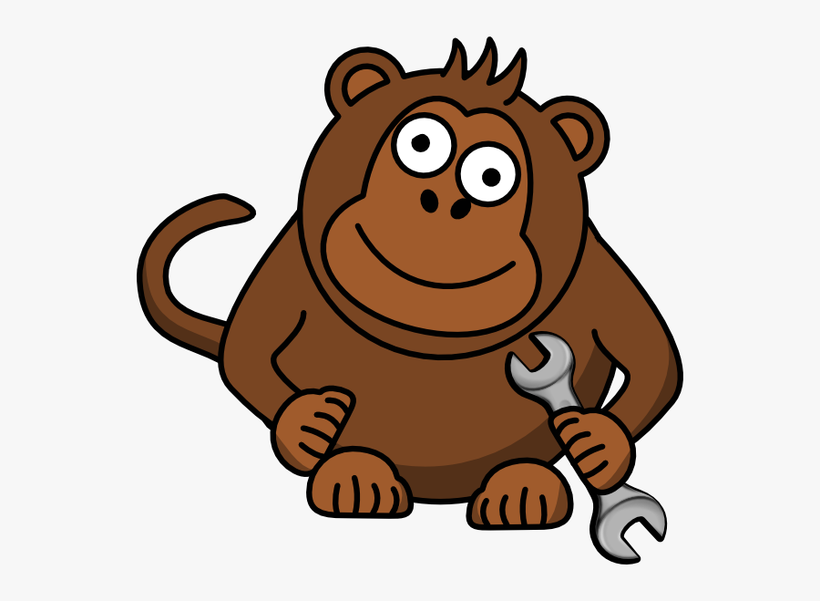 Monkey Cartoon No Background, Transparent Clipart