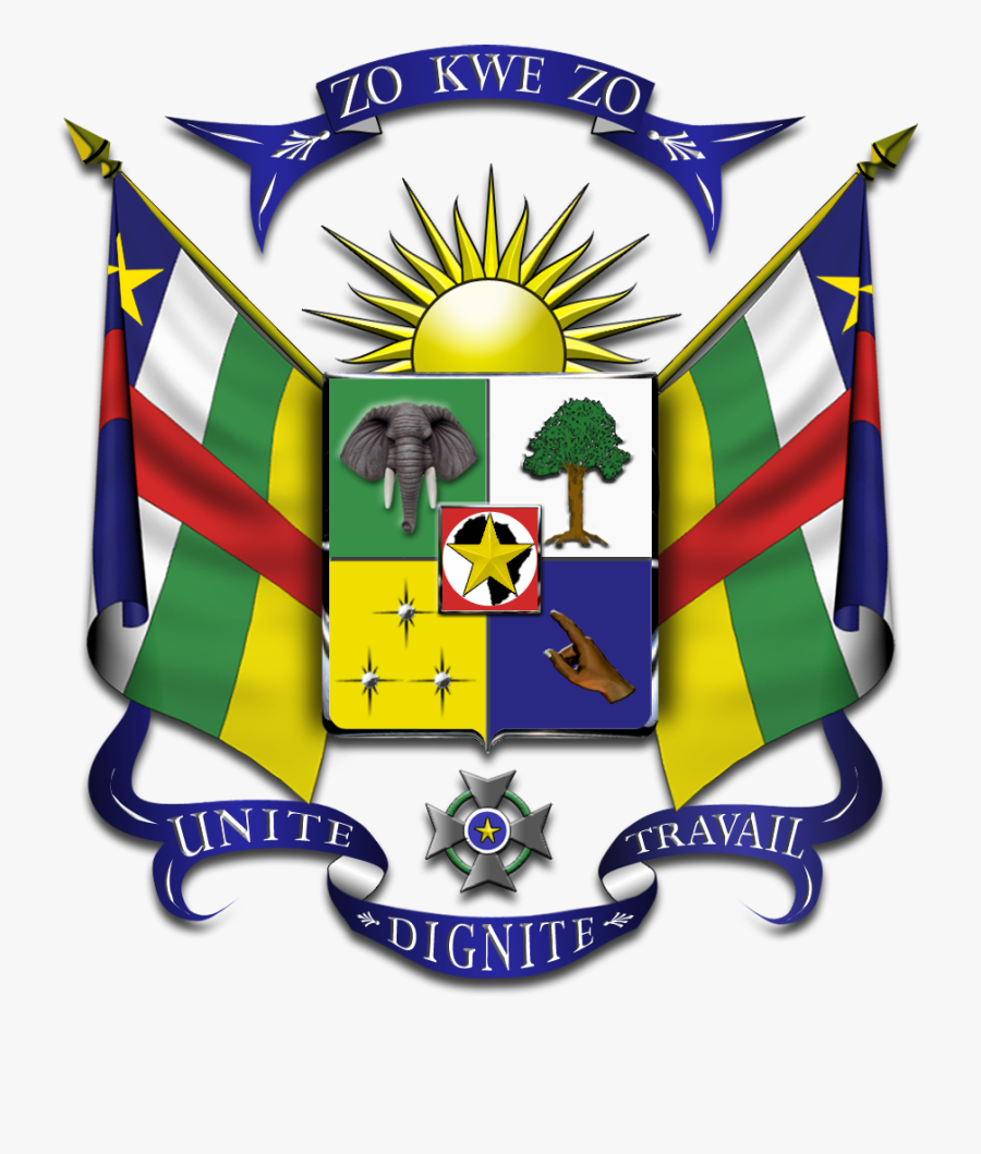 Bowl Of Rice Clipart - Central Africa Coat Of Arms, Transparent Clipart