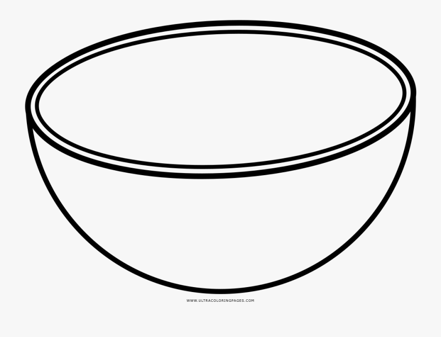 Clip Art Bowling Free Download On - Cuenco Para Colorear, Transparent Clipart