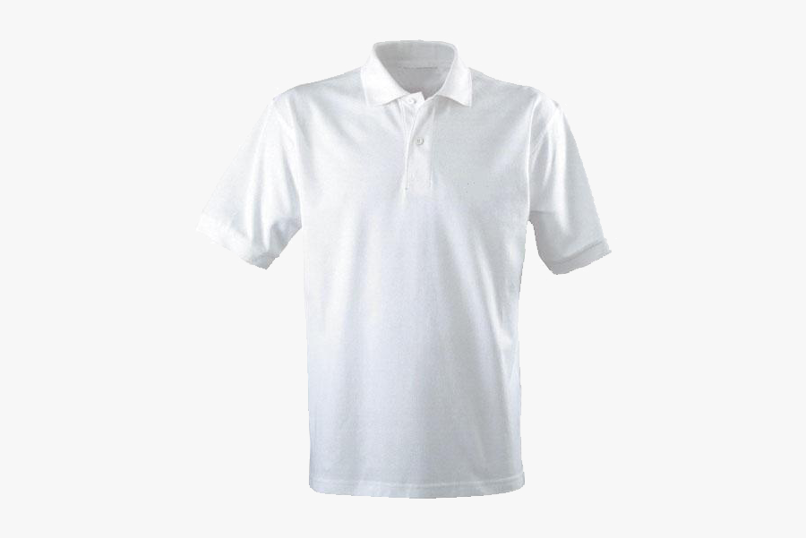 White Polo Shirt, Transparent Clipart