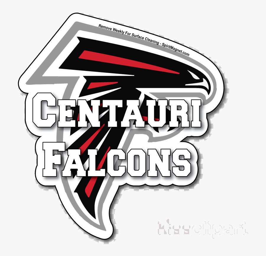 Atlanta Falcons Clipart Wincraft Perfect Cut Color - Graphic Design, Transparent Clipart