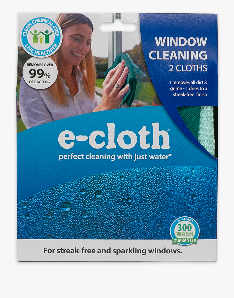Clip Art Window Cleaning Pack Streak - E Cloth Window Cleaning, Transparent Clipart