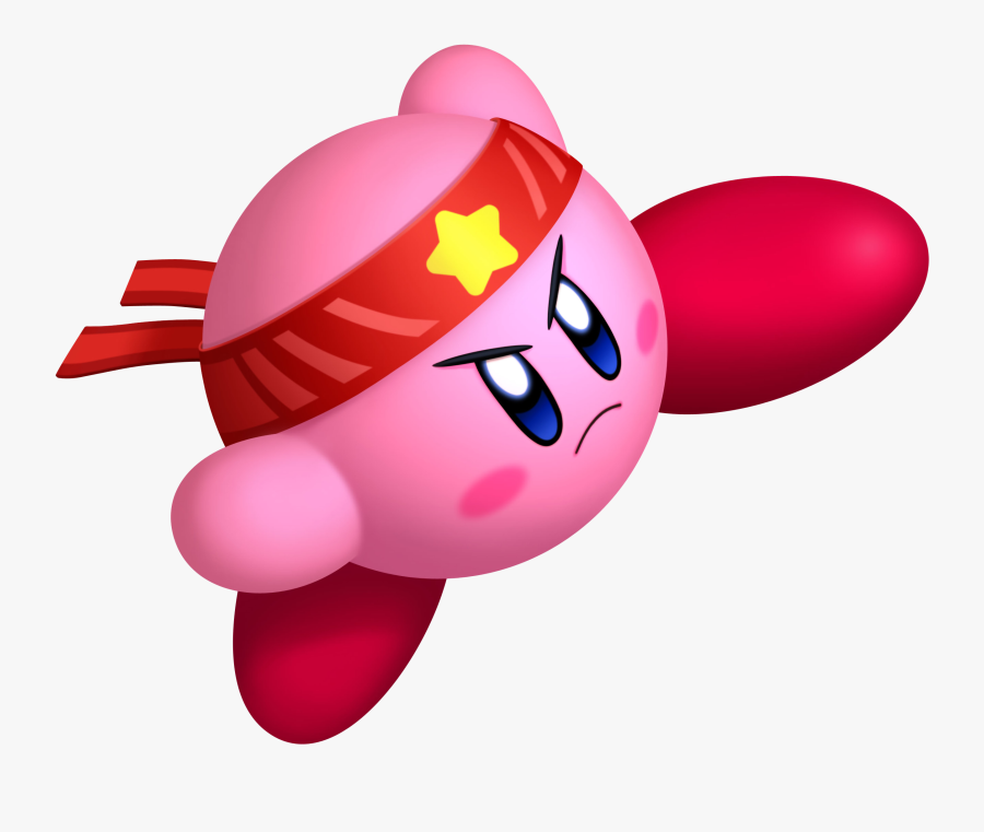 Fighter Kirby, Transparent Clipart