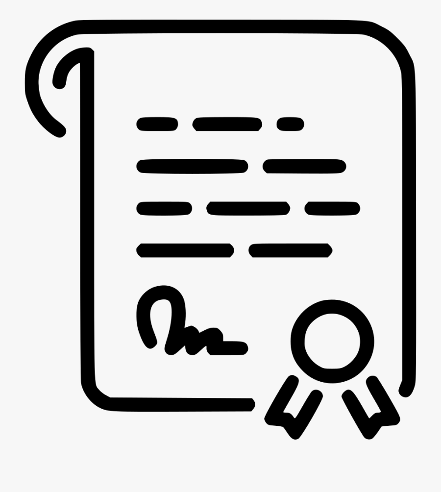 Contract And Agreements - Icon Certification Png, Transparent Clipart