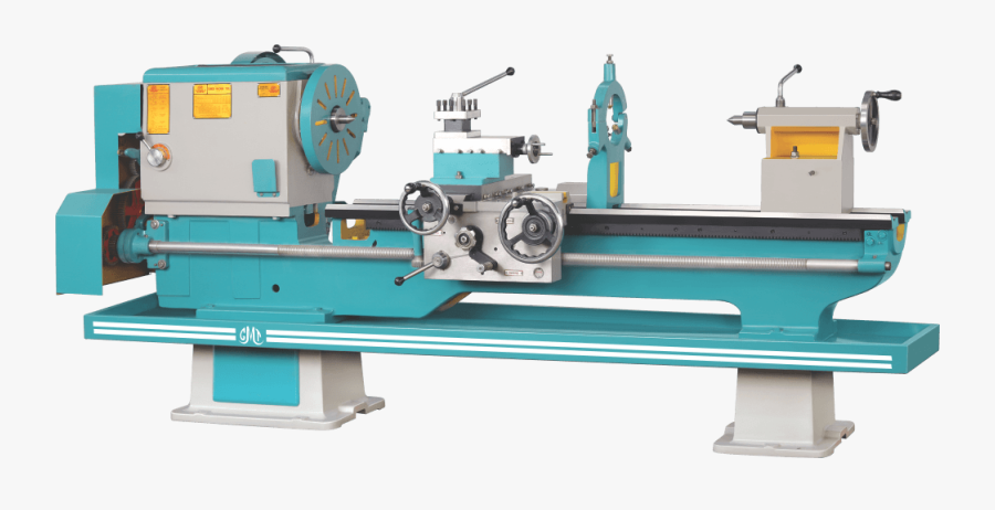 Heavy Duty Cone Pulley Lathe Machine - Lathe Machine, Transparent Clipart