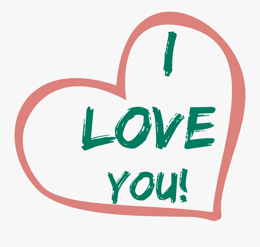 Love You Transparent Clipart , Transparent Cartoons - Love You Transparent Clipart, Transparent Clipart