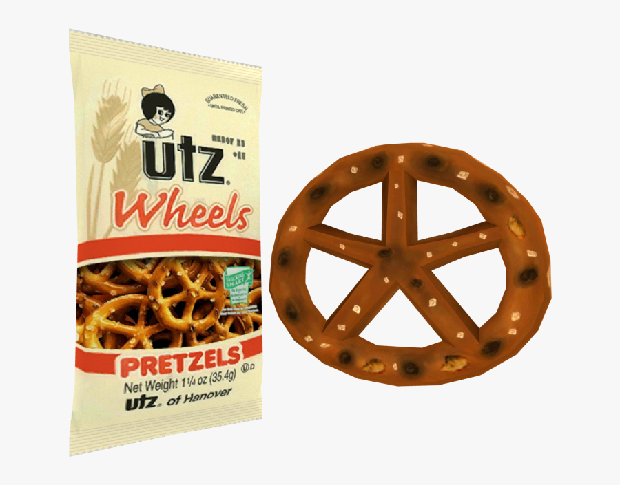 Transparent Pretzels Png - Utz Pretzel Wheels, Transparent Clipart