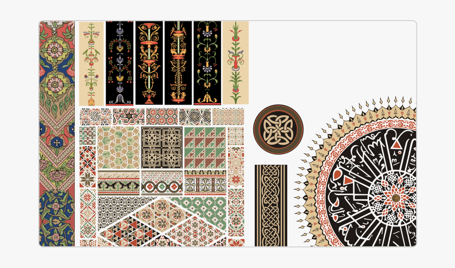 Vector Owen`s Grammar Of Ornament - Grammar Of Ornament Vector, Transparent Clipart