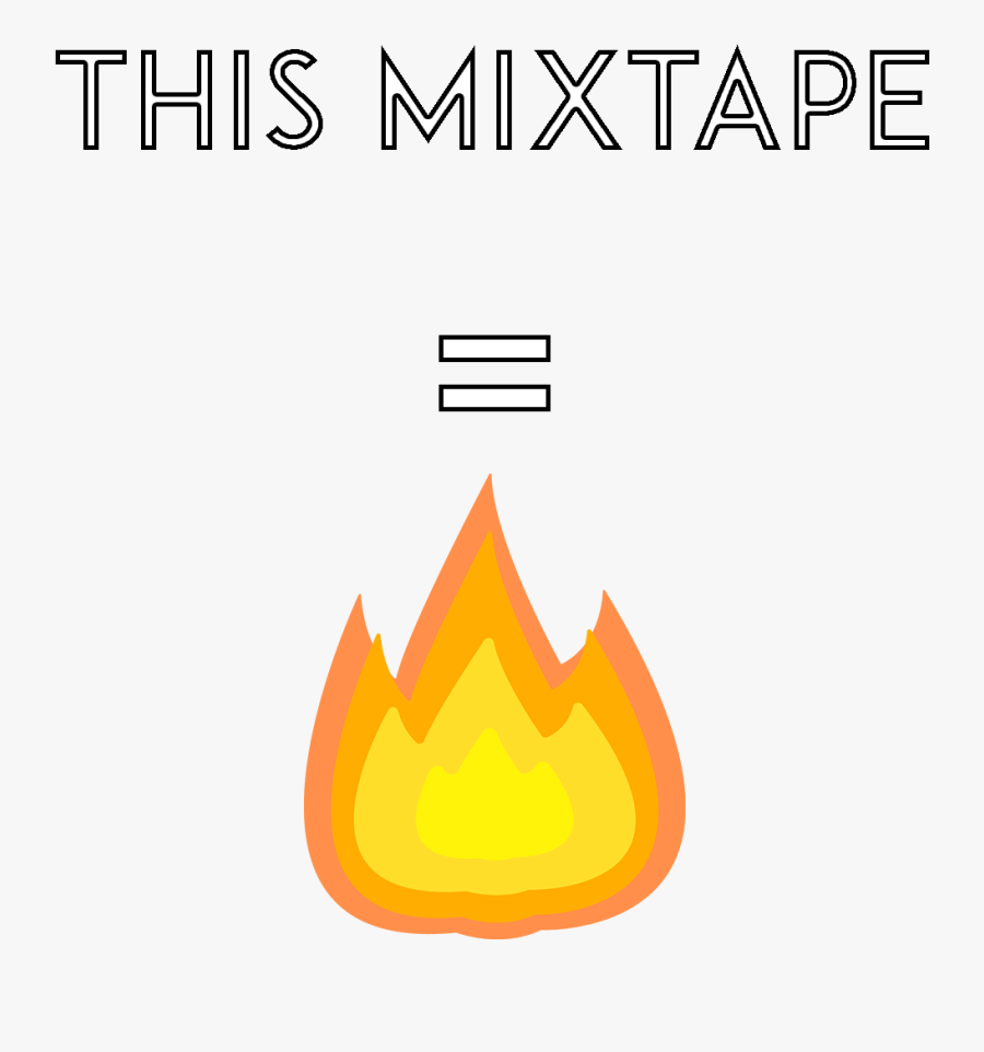 Fire Mixtape Filter - Flame, Transparent Clipart