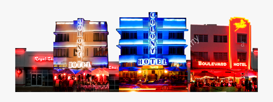 Colony Hotel, Transparent Clipart