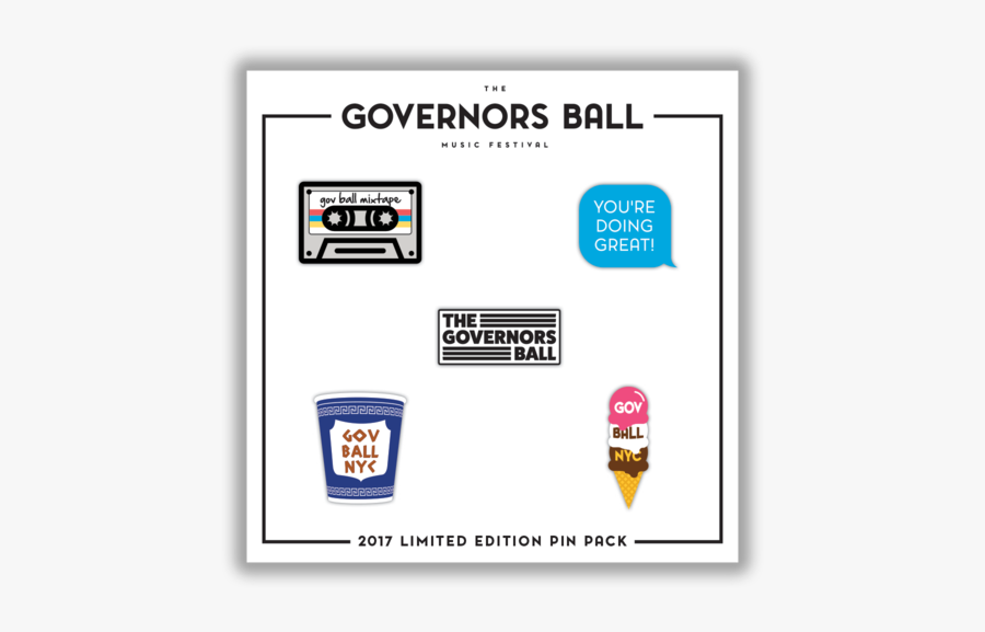 Gov Ball Pin, Transparent Clipart