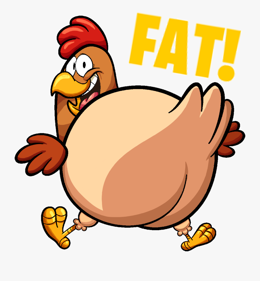 Shrouds Fat Cock - Fat Chicken, Transparent Clipart
