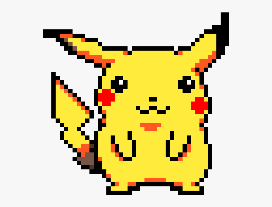 Fat Picachoo Clipart , Png Download - Pixel Art Pokémon Pikachu, Transparent Clipart