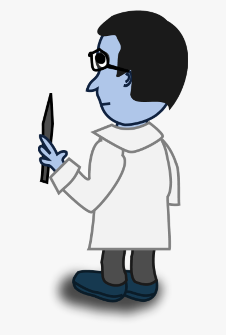 Professor Cartoon Comic Character - Professor Cartoon Images Png, Transparent Clipart