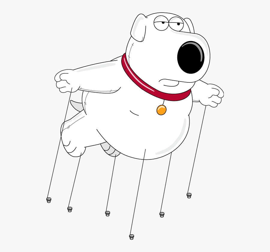 Transparent Fat Guy Png - Fat Brian The Dog, Transparent Clipart