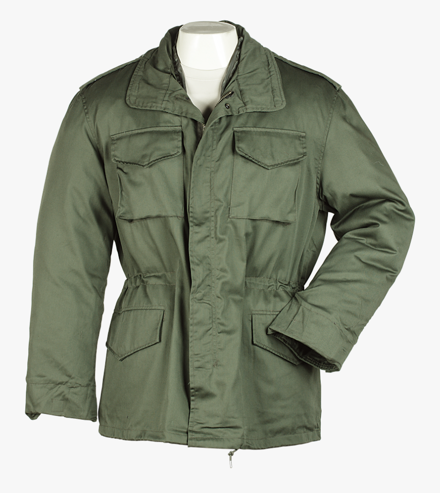 Zipper - M65 Jacket, Transparent Clipart