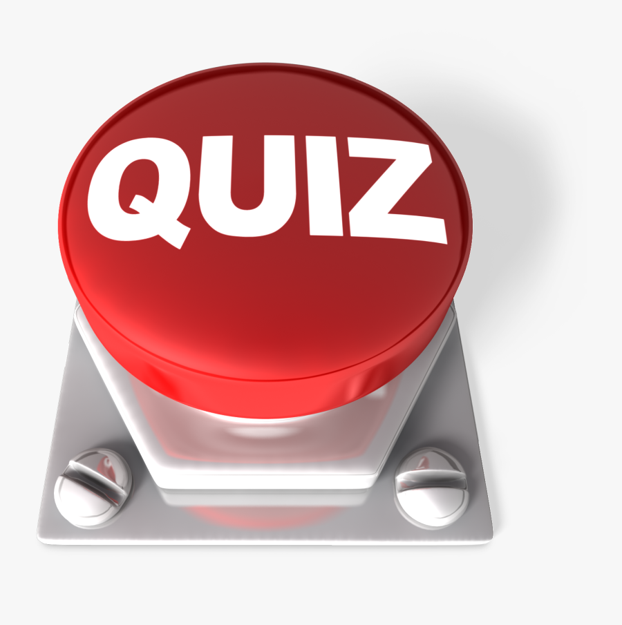 Red Quiz Button 1600 Clr - Quiz Gif Transparent Background, Transparent Clipart