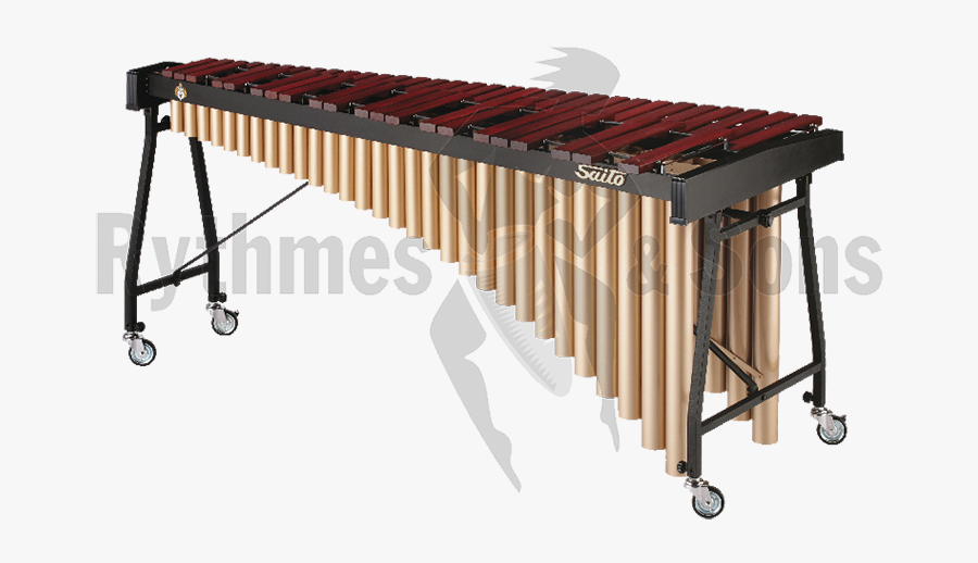 Saito Saito Marimba4 Octaves 1/3 - Marimba, Transparent Clipart