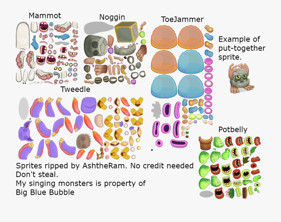 Transparent Marimba Clipart - My Singing Monsters Collection, Transparent Clipart
