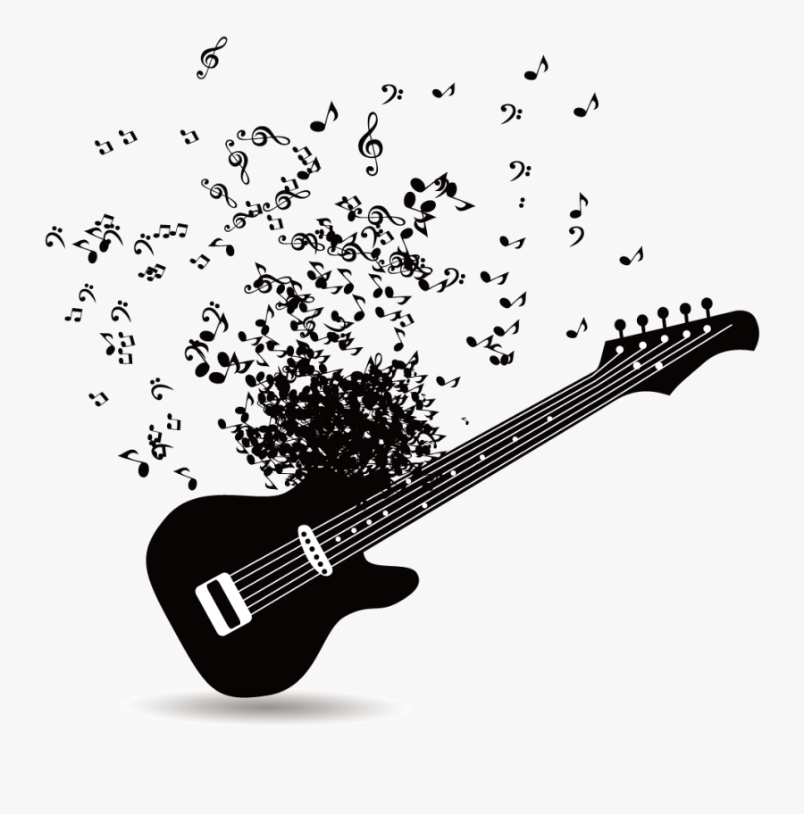 Guitar Vector Creative Free Transparent Image Hd Clipart - Guitar Vector Png, Transparent Clipart