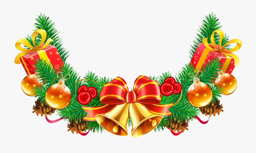 Christmas Frame, Transparent Clipart