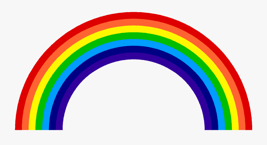 Rainbow Png Images - Colors Of The Rainbow, Transparent Clipart