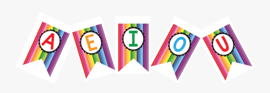 Transparent Rainbow Line Png - Letters Banner, Transparent Clipart