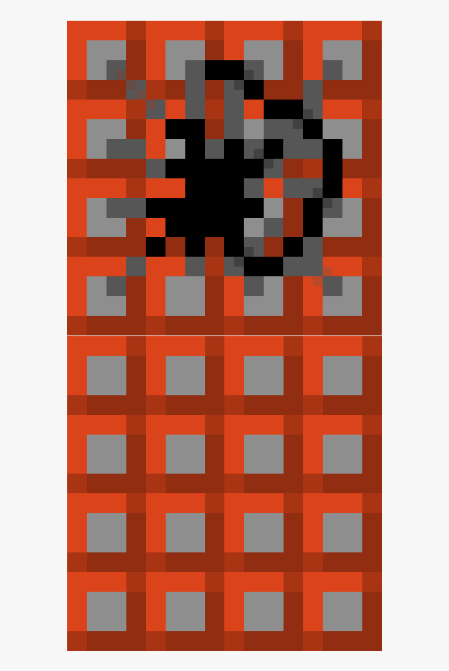 Minecraft Tnt Cliparts - Minecraft Tnt Pixel Art, Transparent Clipart