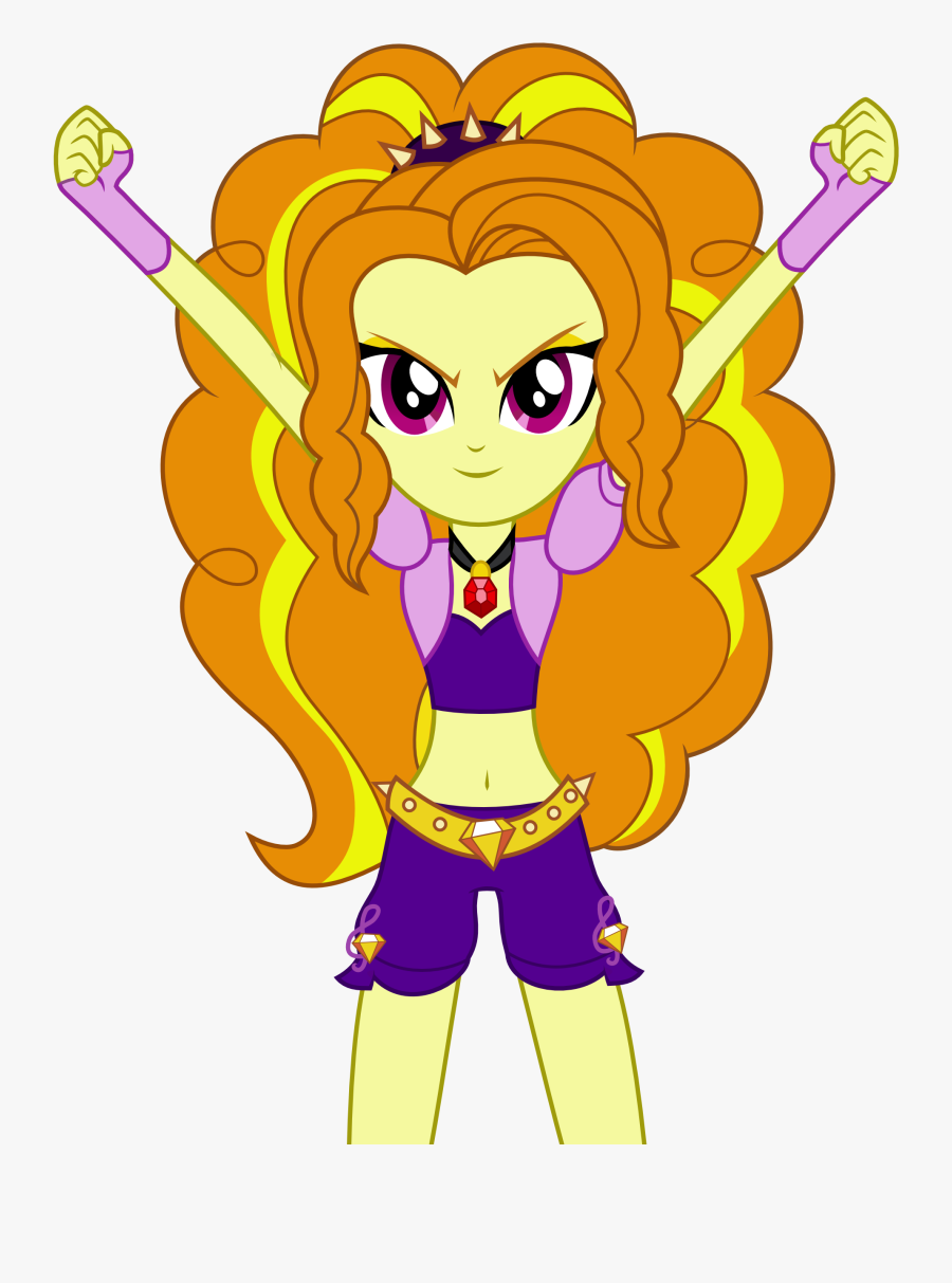 Adagio Dazzle Artist - Mlp Eg Adagio Dazzle Belly, Transparent Clipart
