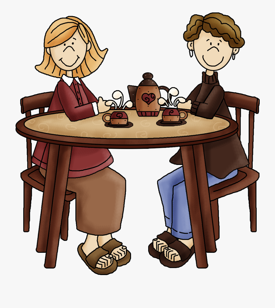 Transparent Friends Sharing Clipart - New Good Morning Friends Gif, Transparent Clipart