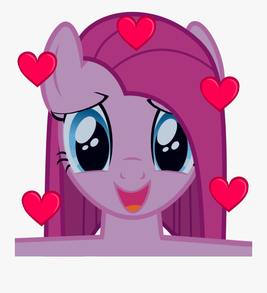Good Clipart Friendship Love - Pinkie Pie Flat Mane, Transparent Clipart