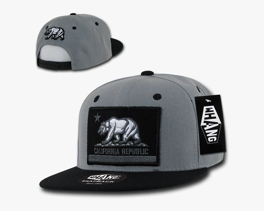 Whang California Republic Cali Flag Snapbacks Hat Hats - California Republic Snapback Blue, Transparent Clipart